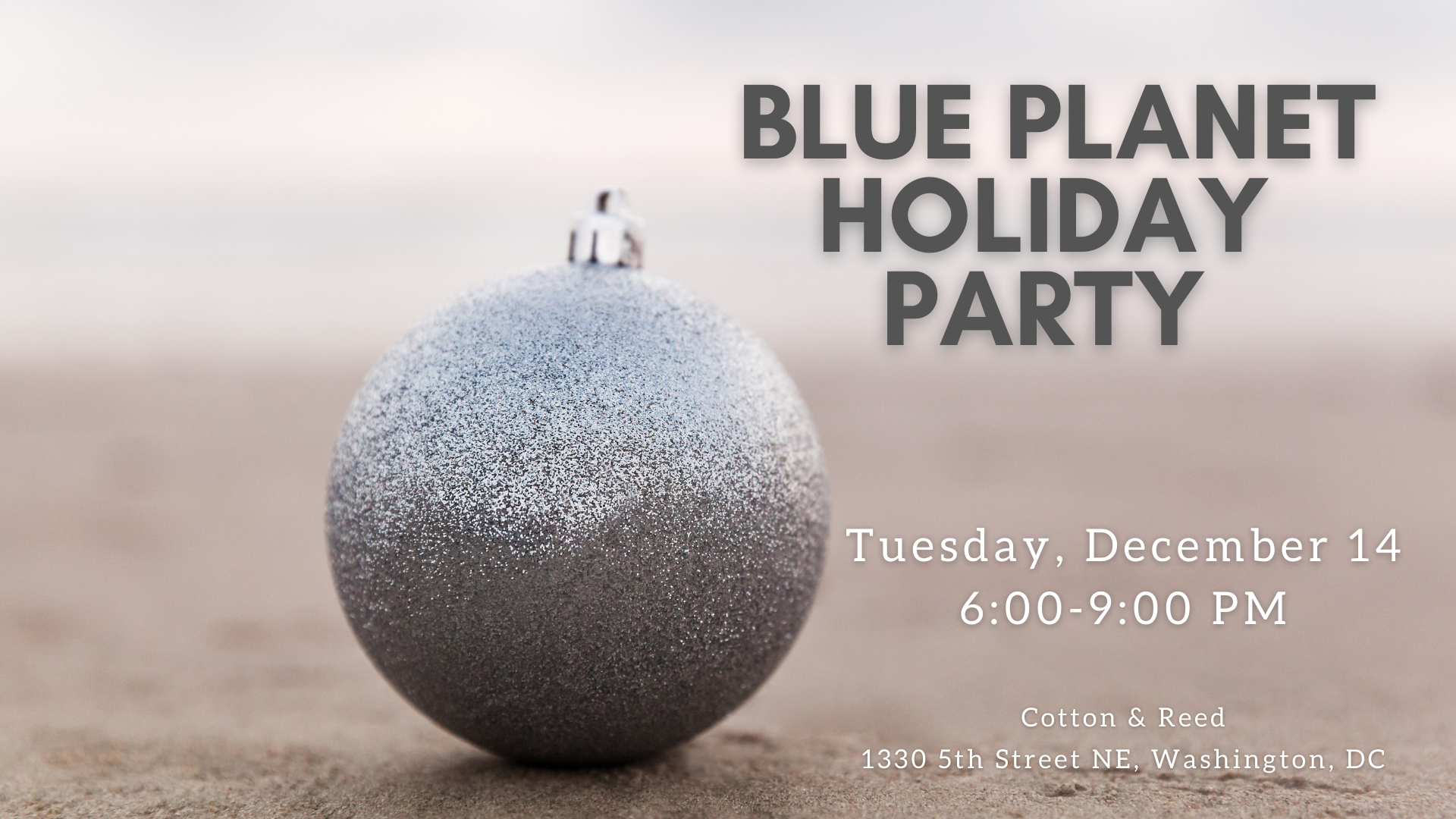 Blue Planet Holiday Party 2021