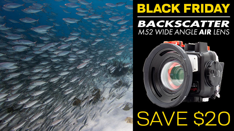 Black Friday: Save on Backscatter M52 wide angle AIR lens
