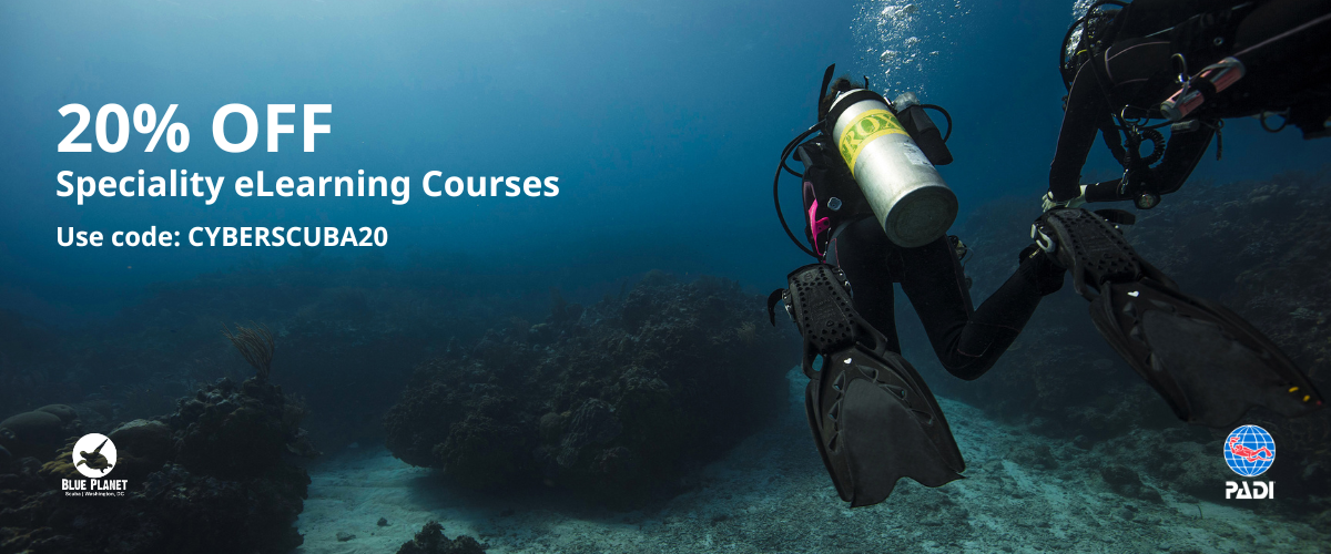 Cyber Monday Sale: Save 20% on PADI Specialty eLearning courses