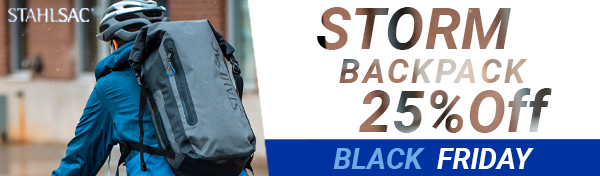 Black Friday Sale: Save 25% on Stahlsac Storm Backpack